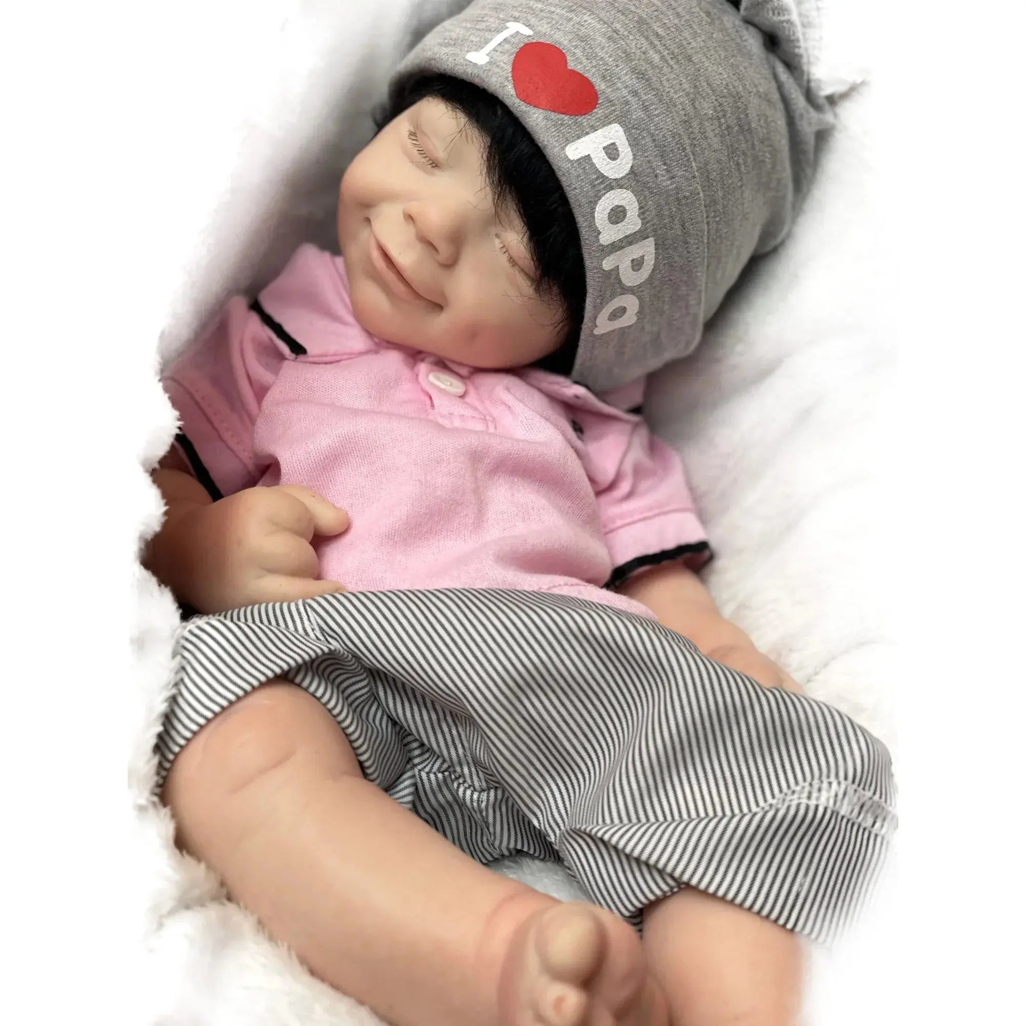 Image of Reborn Baby Dolls 42Cm April Whole Body Solid Silicone Bebe Reborn