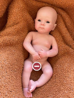 Image of Reborn Baby Dolls 33Cm Open Eyes Bettie Solid Silicone Bebe Reborn