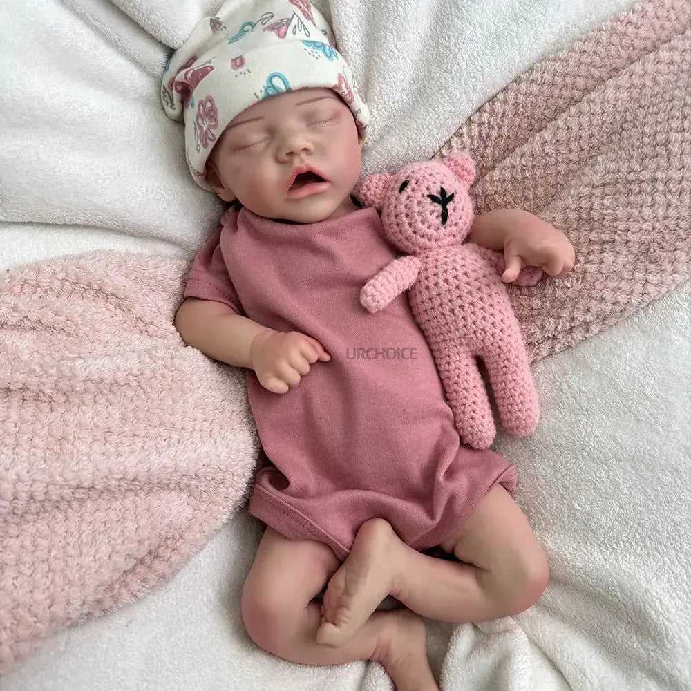 Image of Reborn Baby Dolls 18Inch Lifelike Skin Detail Features Floppy