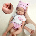 Image of Reborn Baby Dolls 13Inch Open Mouth Loulou Girl&Boy Painted Full Body