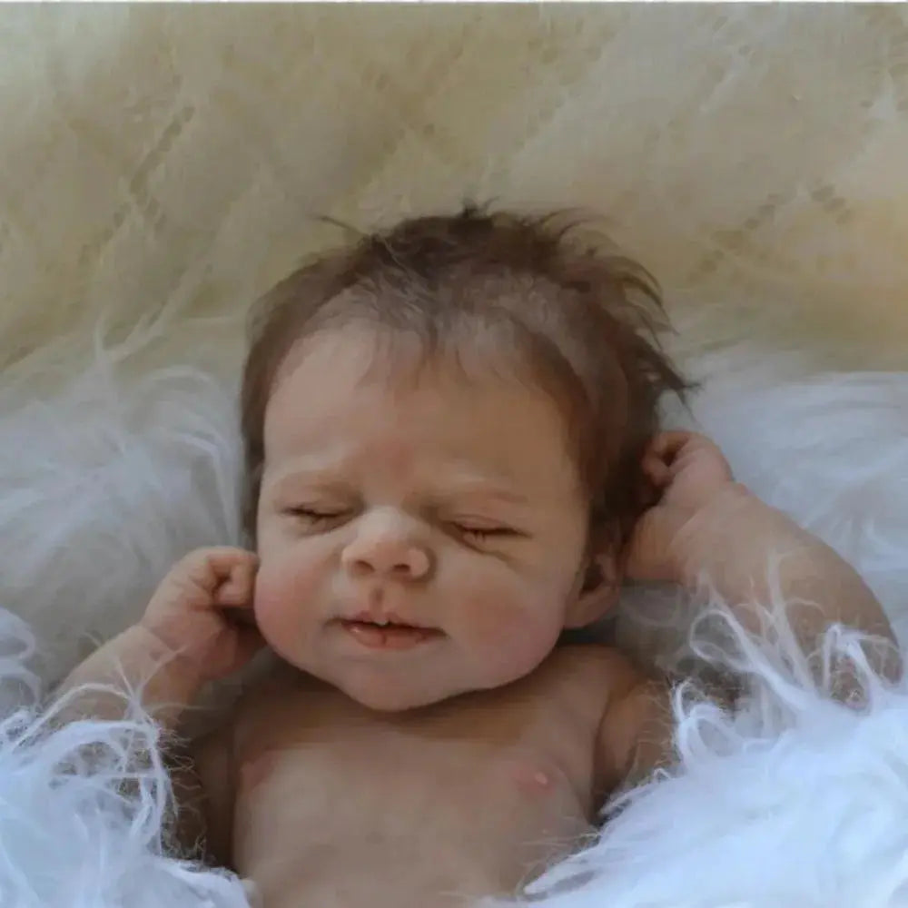 Image of Reborn Baby Dolls 18 Inch Full Body Silicone Pascale Bebe Reborn Baby
