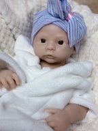 Image of Reborn Baby Dolls 18Nch Meadow Girl Can Open Mouth Full Solid Soft