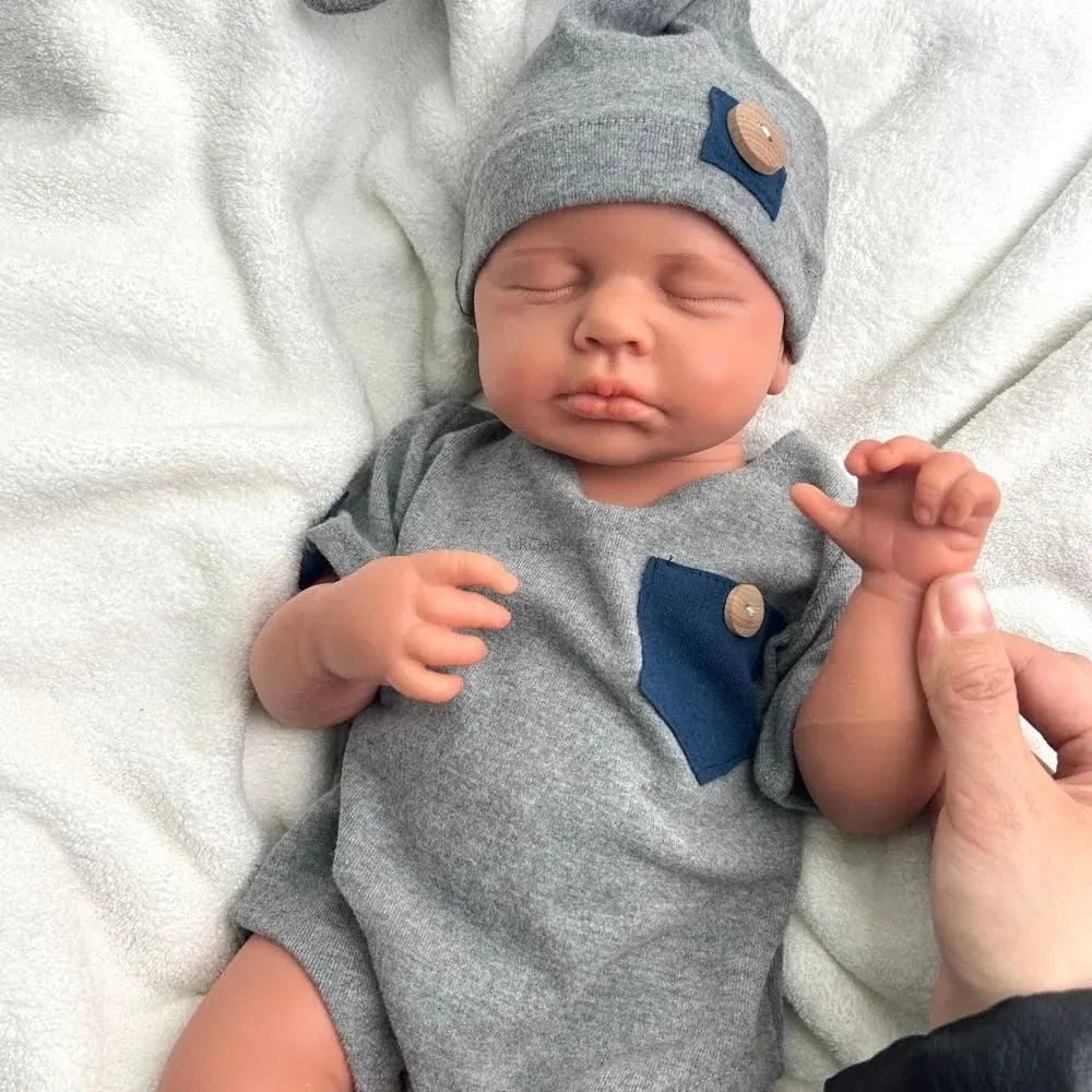Image of Reborn Baby Dolls Healing Silicone Reborn Baby Girl&Boy 20Inch Cuddly