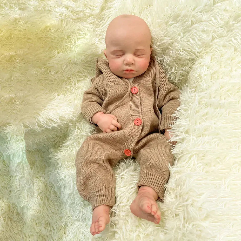 Image of Reborn Baby Dolls 20 Inch Soft Full Body Silicone Reborn Doll Painted