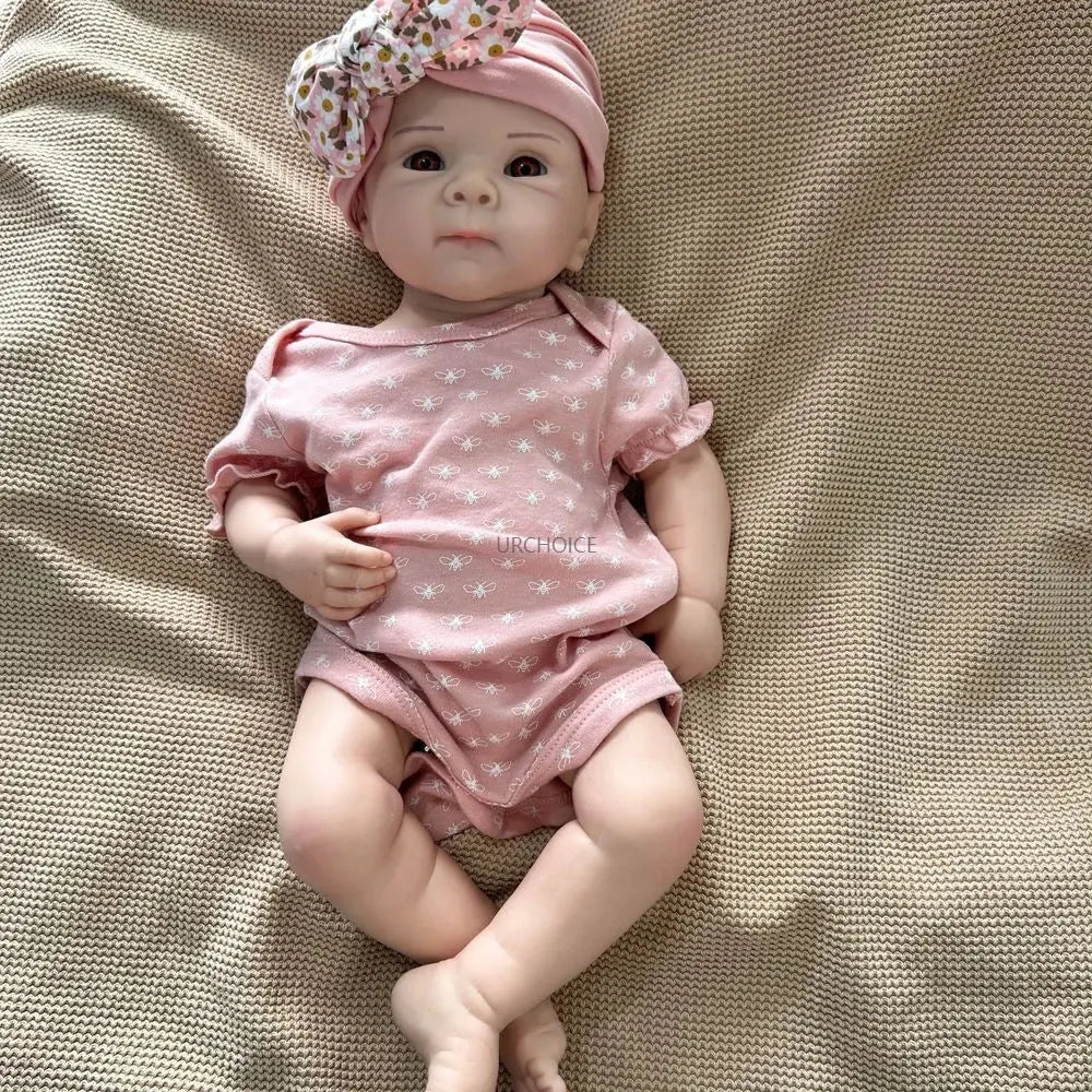 Image of Reborn Baby Dolls Realistic 19Inch Bettie Silicone Reborn Dolls
