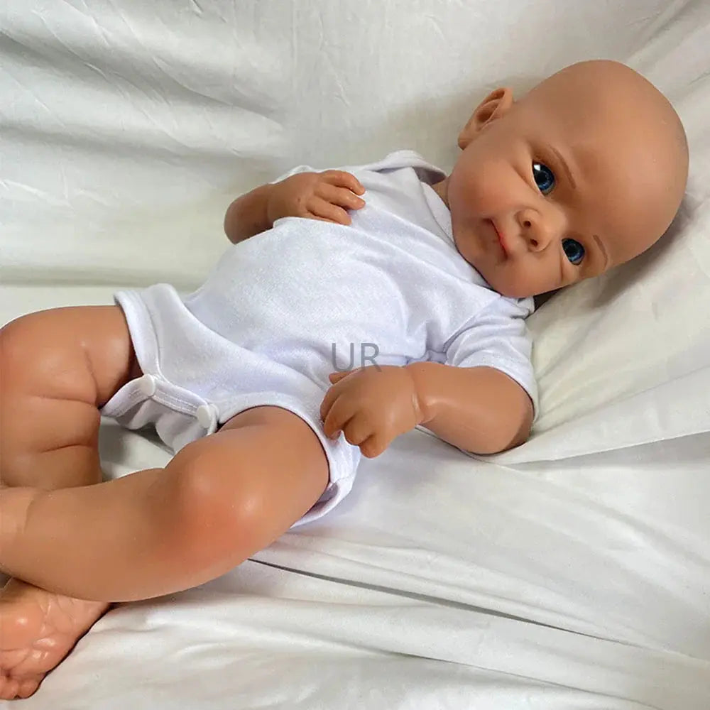 Image of Reborn Baby Dolls 19Inch Baby Girl Bettie Full Body Soft Silicone