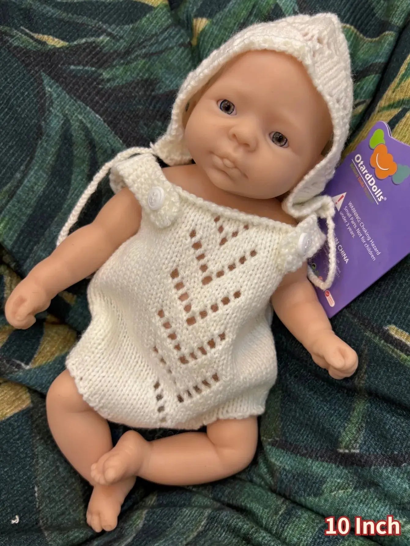 Image of Reborn Baby Dolls 10 Inch Lifelike Full Body Silicone Reborn Baby