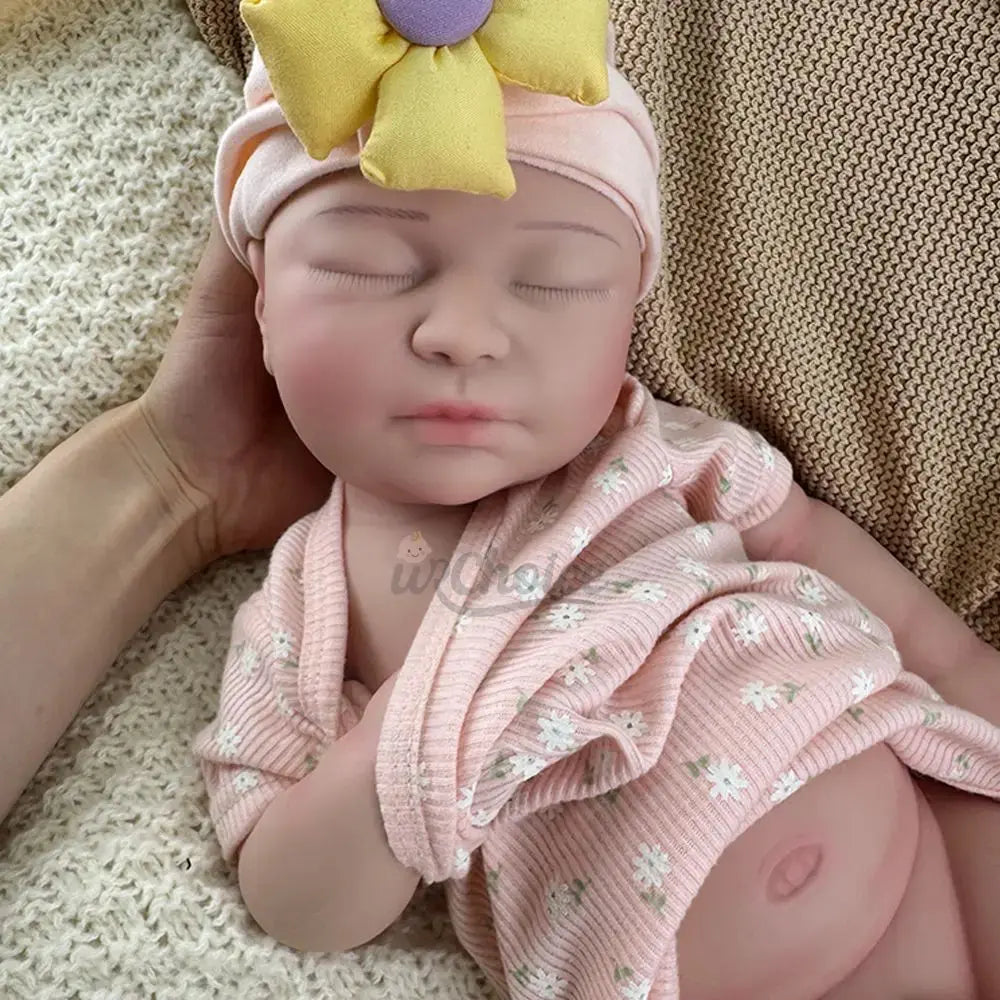 Image of Reborn Baby Dolls 22Inch Floppy Newborn Girl Weighted Silicone Reborn
