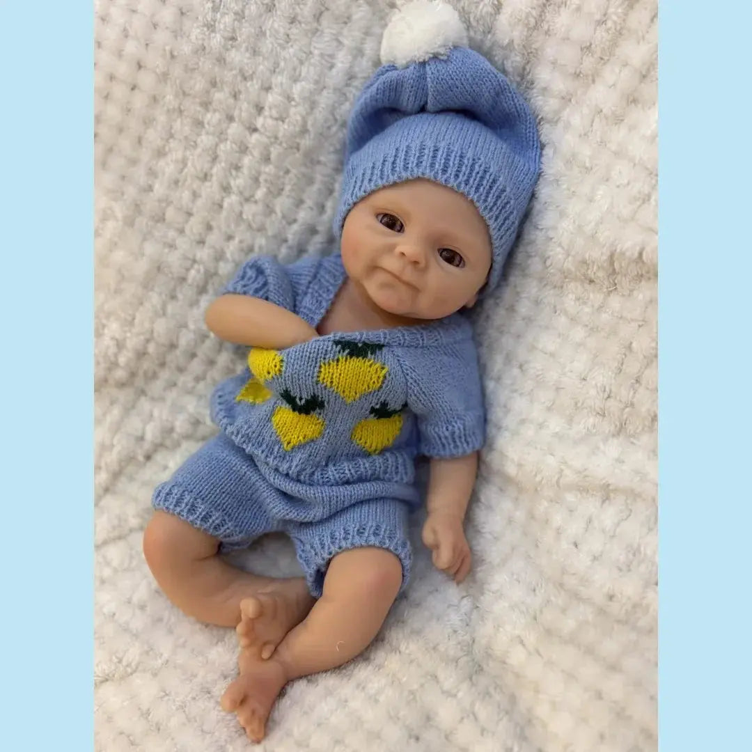 Image of Reborn Baby Dolls 33Cm Washable Coco Full Body Silicone Bebe Reborn