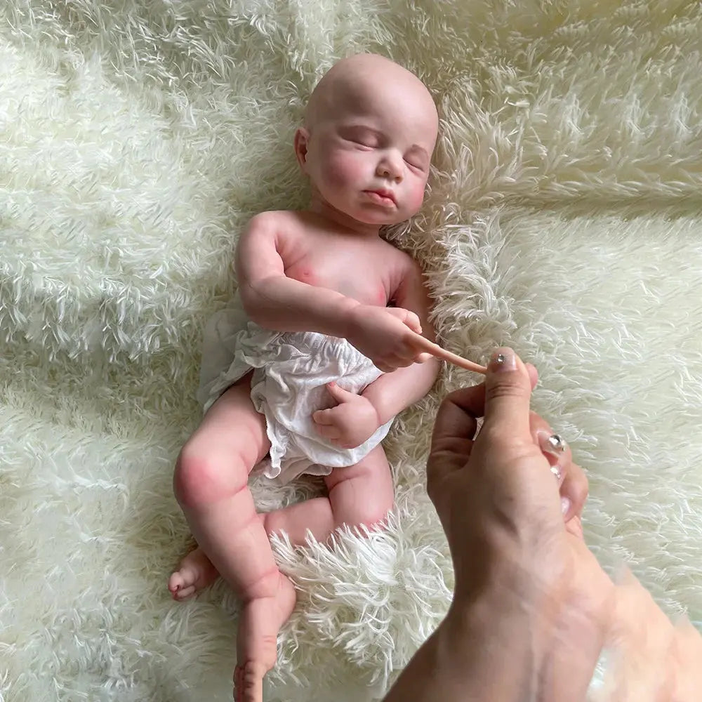 Image of Reborn Baby Dolls Differnt Months 2 Babies Artist Painted Collector