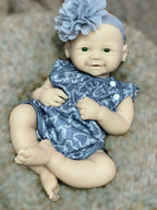 Image of Reborn Baby Dolls 18Inch/2 Styles Unpained Vivienne Full Body Solid