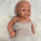 Image of Reborn Baby Dolls 16" Cuddly Full Body Platinum Silicone Reborn Baby