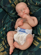 Image of Reborn Baby Dolls 45Cm Can Open Mouth &Washable Painted Loulou Solid