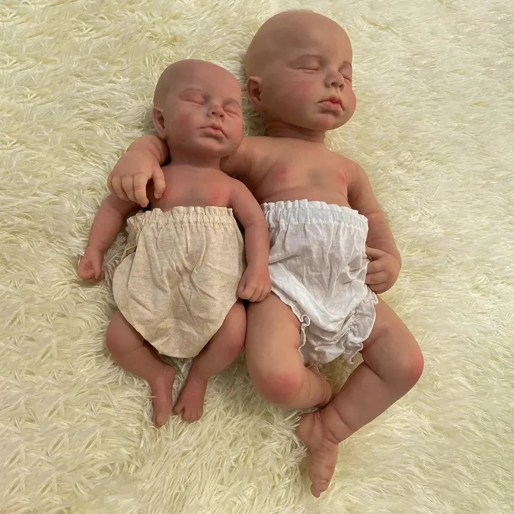 Image of Reborn Baby Dolls Differnt Months 2 Babies Artist Painted Collector
