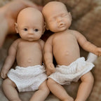 Image of Reborn Baby Dolls 2Styles/10Inch Washable Full Body Silicone Bebe
