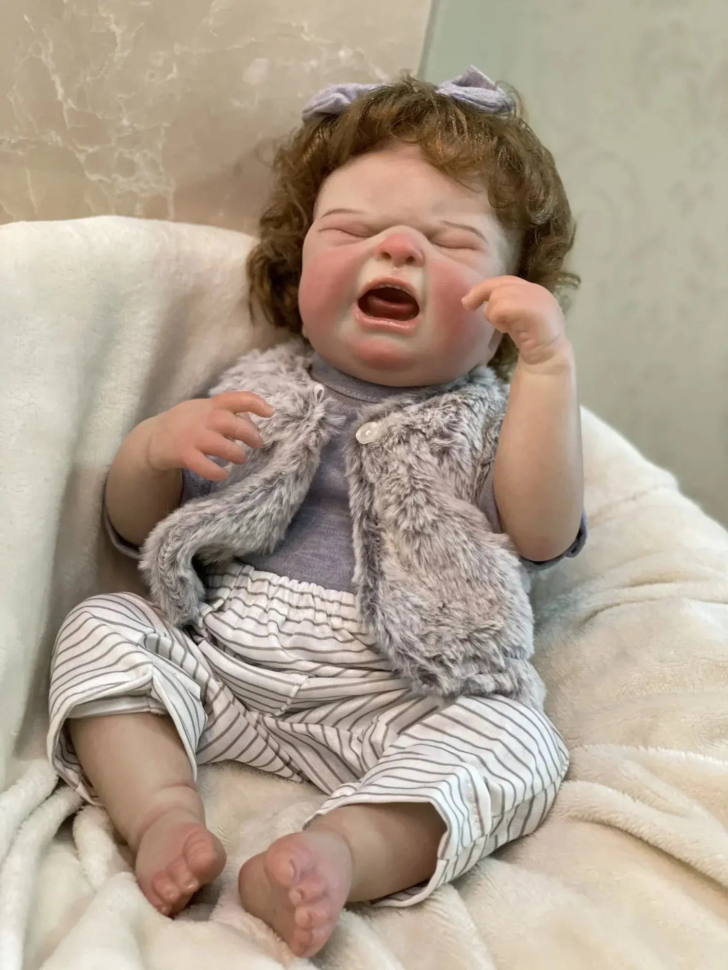 Image of Reborn Baby Dolls 50Cm Maria Bebe Reborn Girl Cuddly Full Body