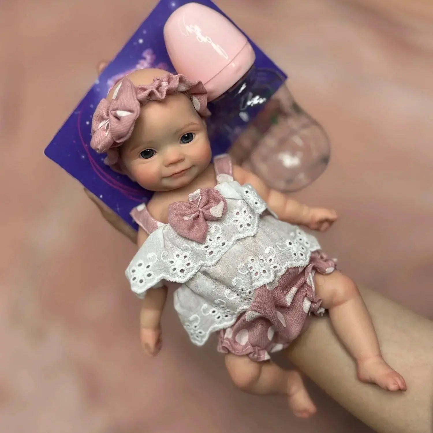 Image of Reborn Baby Dolls 26Cm Cute Maddie Waterproof Reborn Baby Girl With