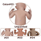 Image of Reborn Baby Dolls 20 Inch Pinky Girl Maddie Lifelike Silicone Reborn