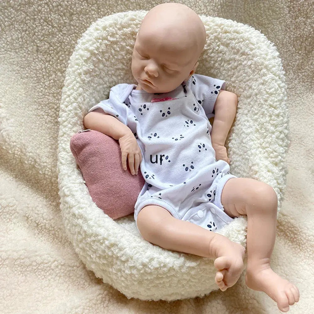 Image of Reborn Baby Dolls Unpainted 18Inch Full Body Silicone Reborn Baby