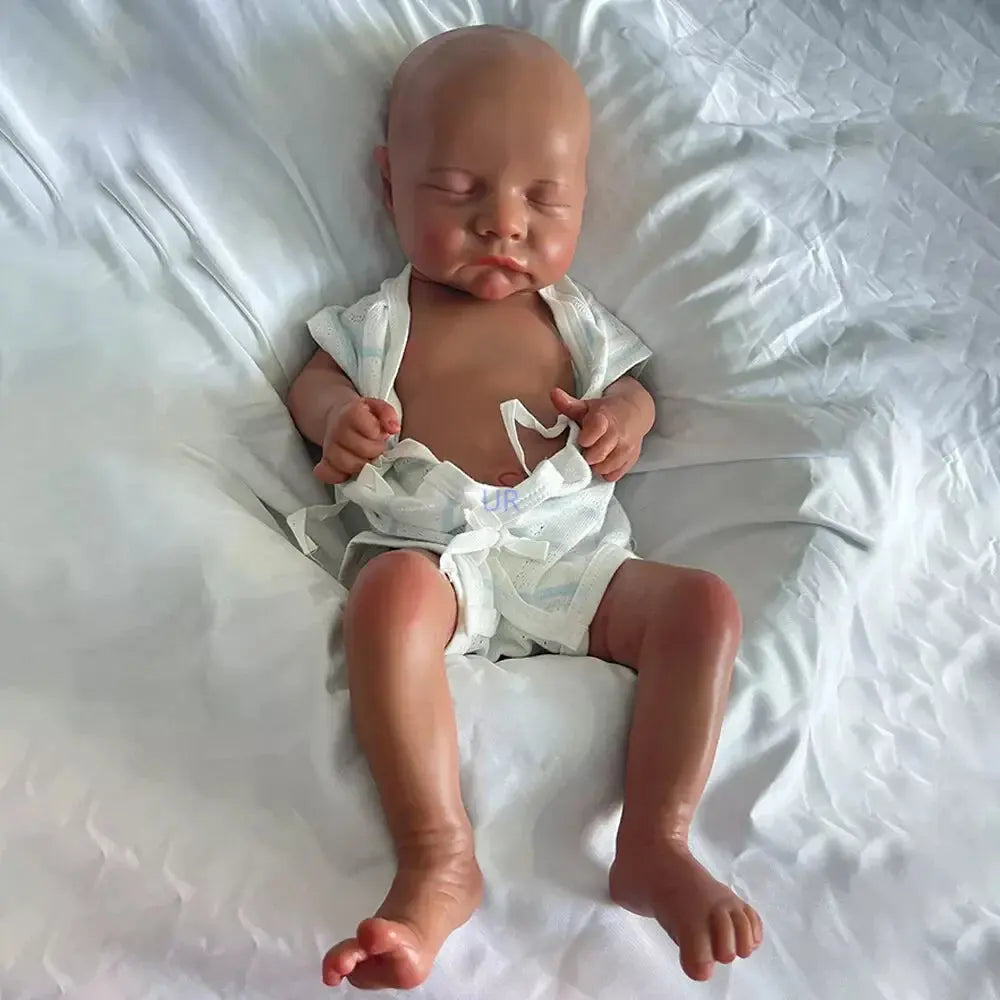 Image of Reborn Baby Dolls Washable 18" Full Body Soft Platinum Silicone