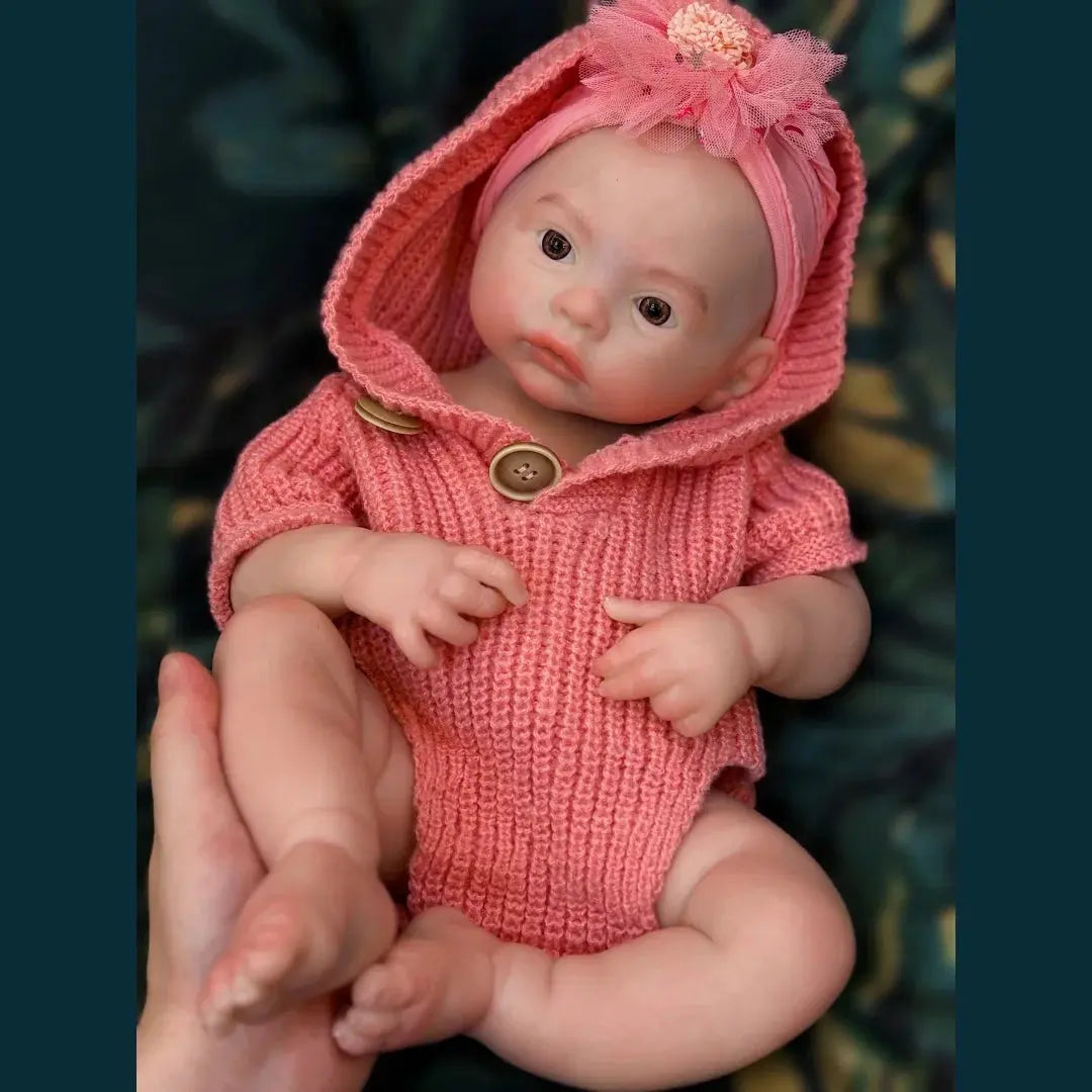 Image of Reborn Baby Dolls 45Cm Meadow Can Open Mouth  Solid Bebe Reborn De