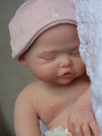 Image of Reborn Baby Dolls 18 Inch Lifelike Bebe Newborn Silicone Girl