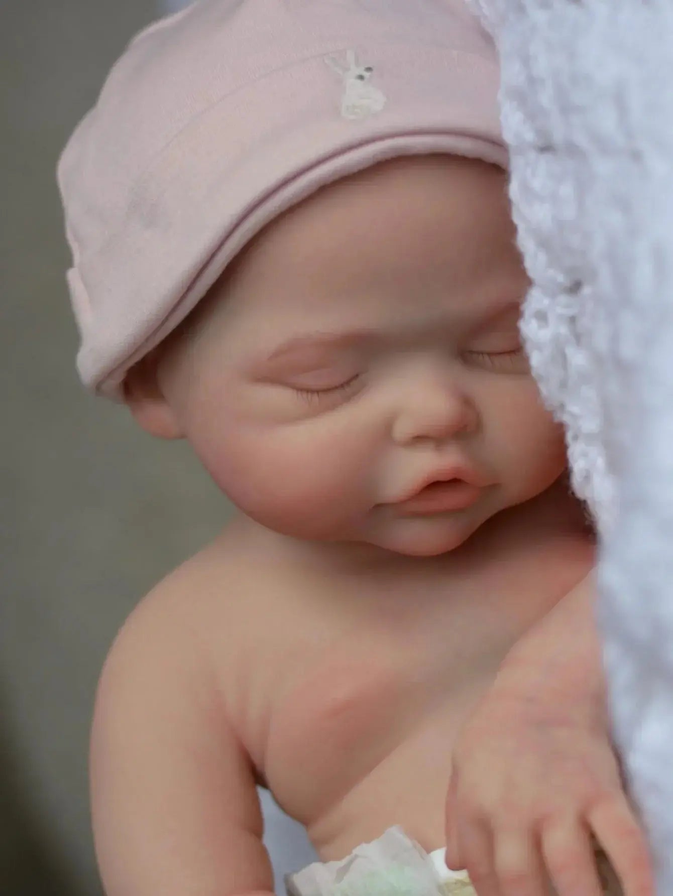 Image of Reborn Baby Dolls 18 Inch Lifelike Bebe Newborn Silicone Girl