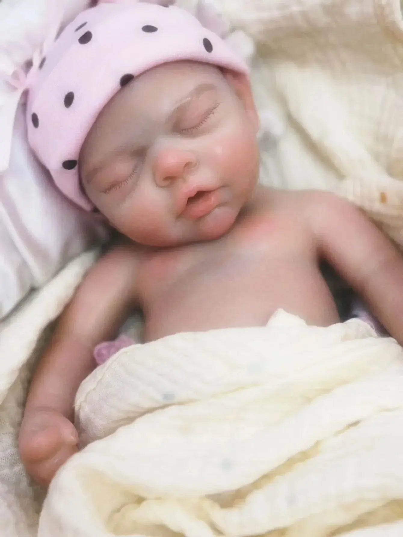 Image of Reborn Baby Dolls 13 Inch Full Silicone Reborn Doll Girl Handmade