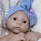 Image of Reborn Baby Dolls 45Cm Open Mouth Meadow Solid Silicone Bébé Reborn