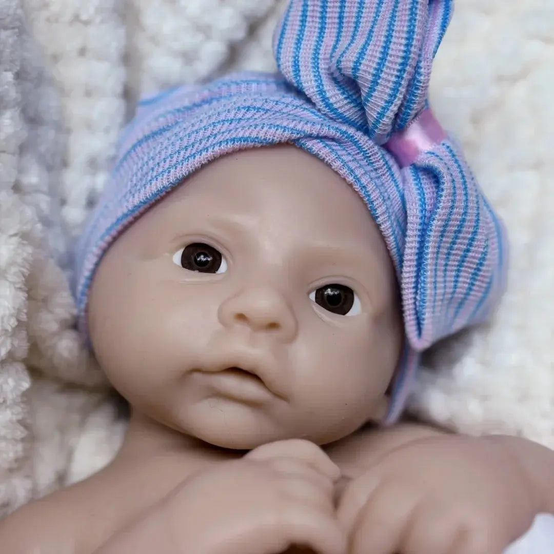 Image of Reborn Baby Dolls 45Cm Meadow Can Open Mouth  Solid Bebe Reborn De