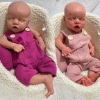 Image of Reborn Baby Dolls 18" 100% Full Silicone Newborn Doll Soft Reborn
