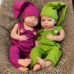 Image of Reborn Baby Dolls 45Cm Boy/Girl Loulou All Silicone Reborn Doll