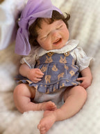 Image of Reborn Baby Dolls 33Cm Cry Baby Maria Reborn Dolls Silicone Girl