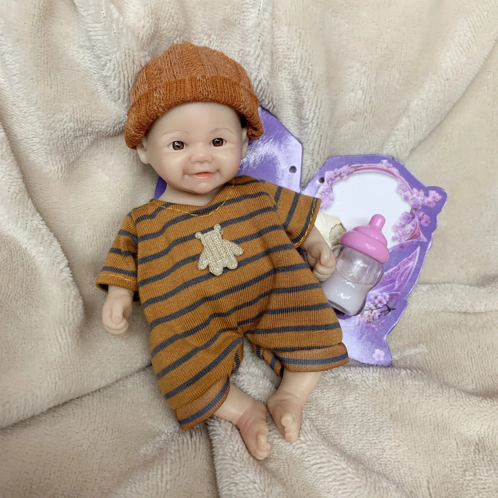Image of Reborn Baby Dolls 6Inch Bebe Reborn Dolls Boys And Girls Handmade