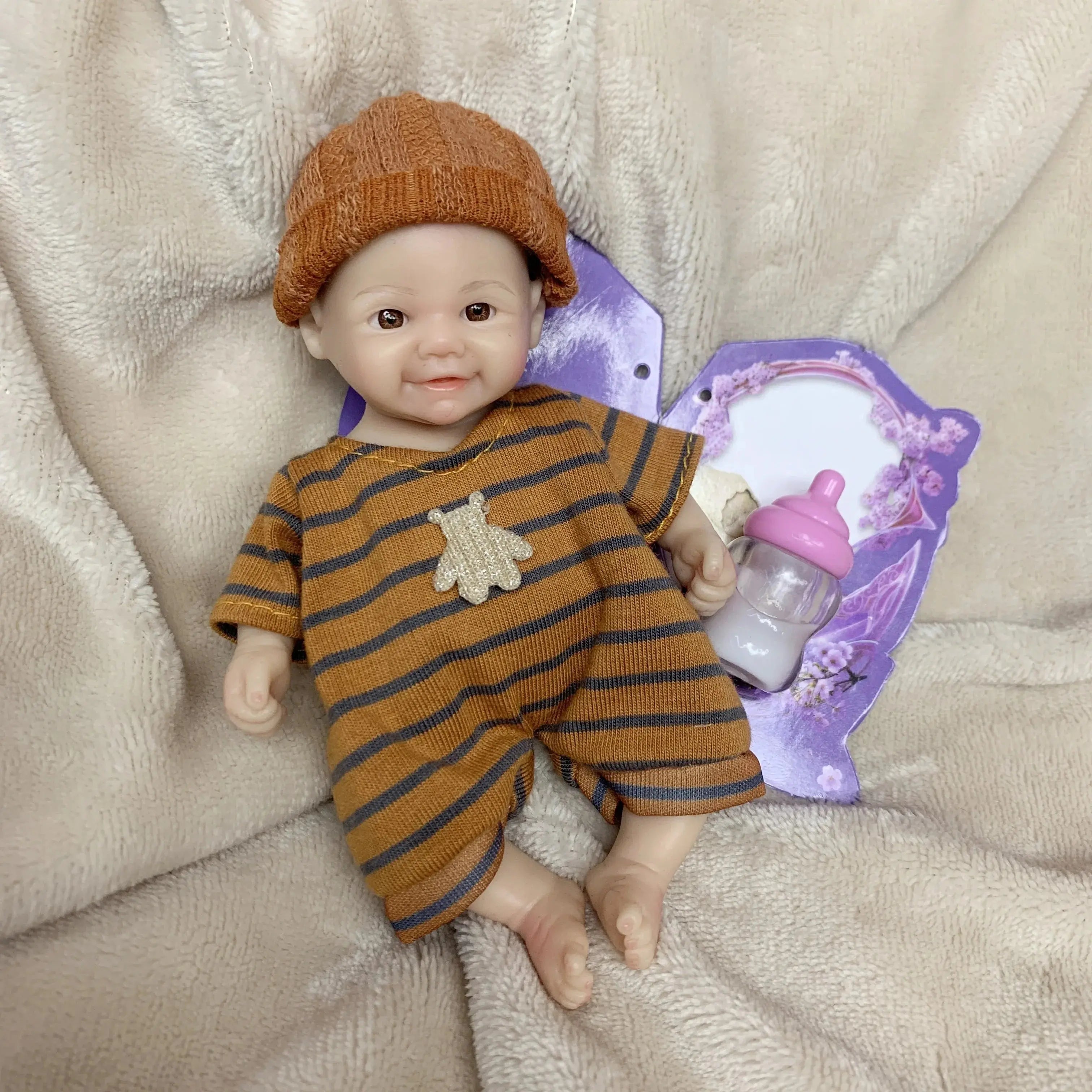 Image of Reborn Baby Dolls 6Inch Bebe Reborn Dolls Boys And Girls Handmade