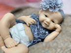 Image of Reborn Baby Dolls 18Inch/2 Styles Unpained Vivienne Full Body Solid