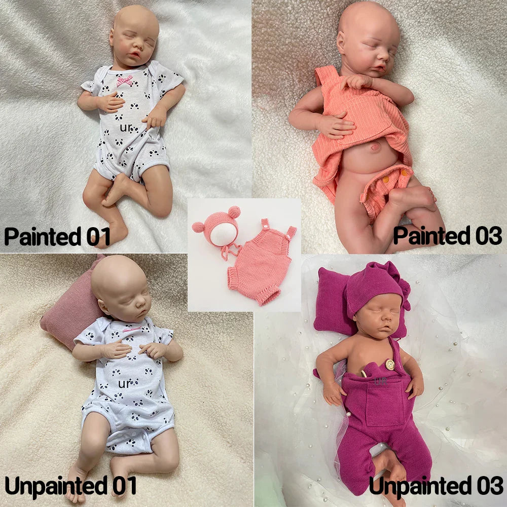 Image of Reborn Baby Dolls 100% Handmade Silicone Reborn Dolls For Adoption