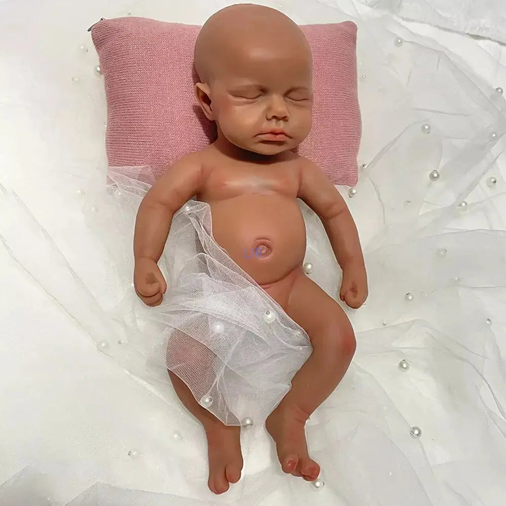 Image of Reborn Baby Dolls Kids Parent Gift Soft 13" Ifelike Silicone Reborn