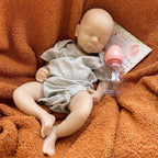 Image of Reborn Baby Dolls Can Open Mouth 45Cm Twins Sam Reborn Baby Girl And