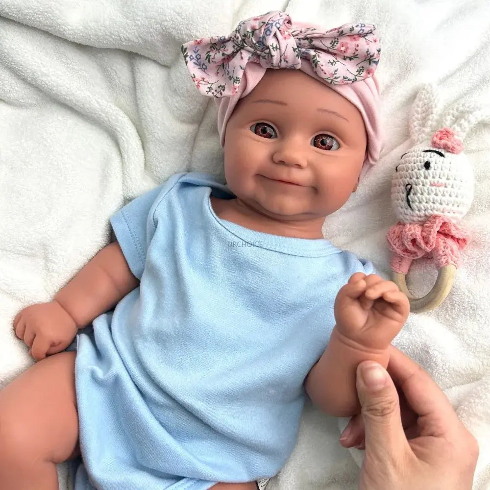 Image of Reborn Baby Dolls 20Inch Parenting Practice Weighted Silicone Reborn