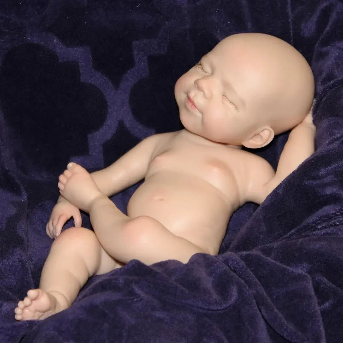 Image of Reborn Baby Dolls 13Inch Open Mouth Reborn Dolls Pascale Bebe Girl