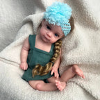 Image of Reborn Baby Dolls Kids Christmas Gift 50Cm 20" Stretchy Soft Silicone