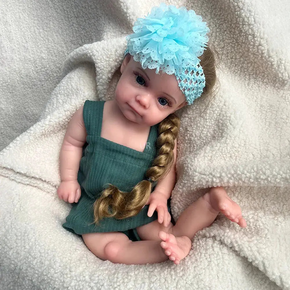 Image of Reborn Baby Dolls Kids Christmas Gift 50Cm 20" Stretchy Soft Silicone