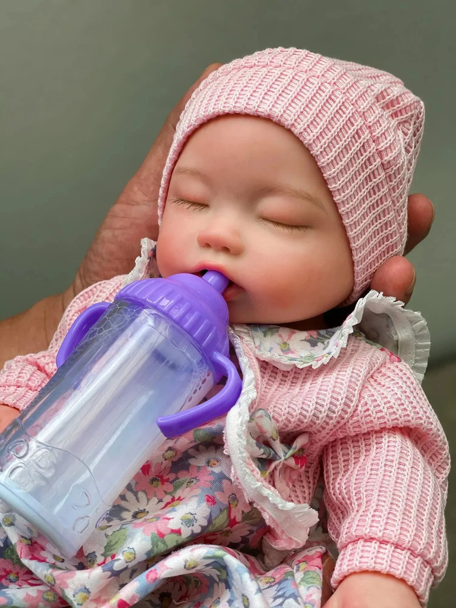 Image of Reborn Baby Dolls 35Cm Cuddly Whold Body Solid Silicone Bebe Reborn