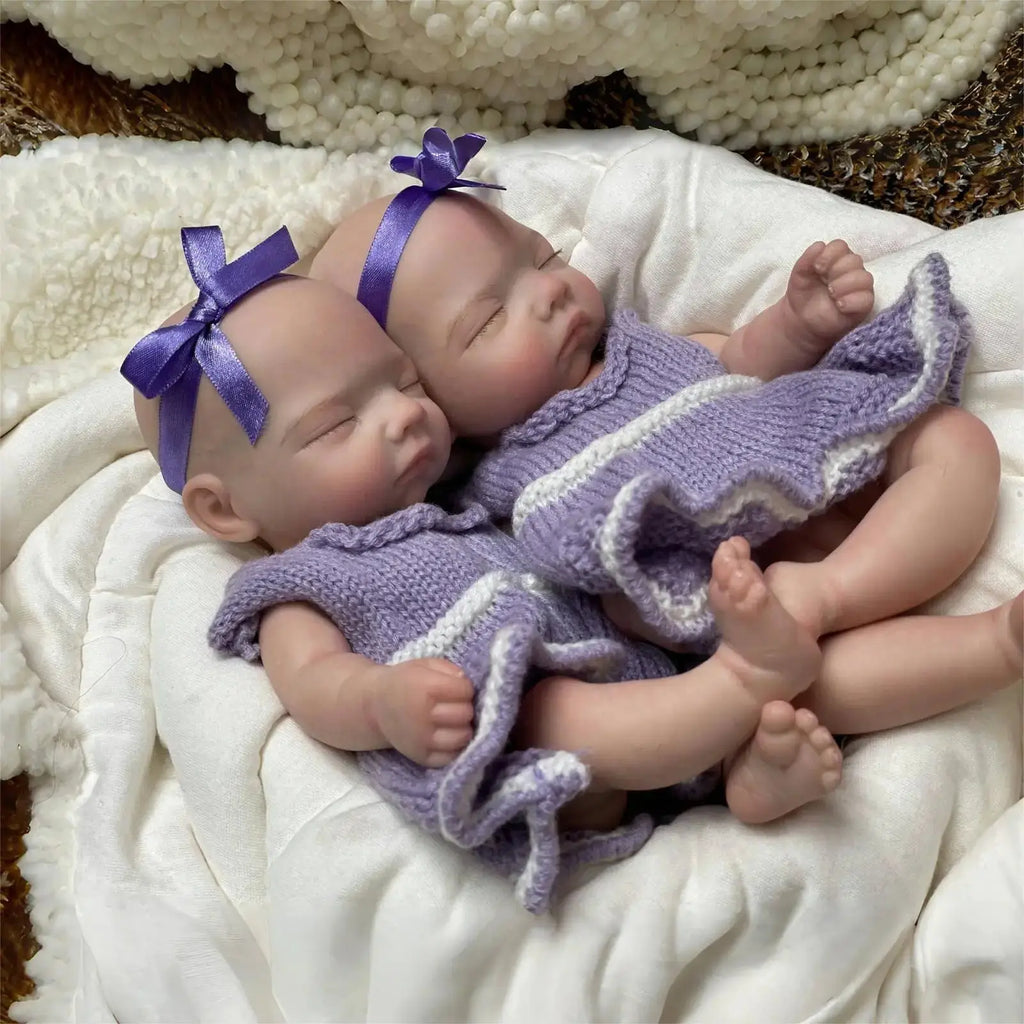 Image of Reborn Baby Dolls Full Soft Solid Silicone Reborn Baby Dolls 27Cm