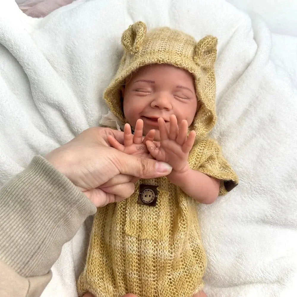 Image of Reborn Baby Dolls 18Inch Lifelike Details Poseable Limbs Soft