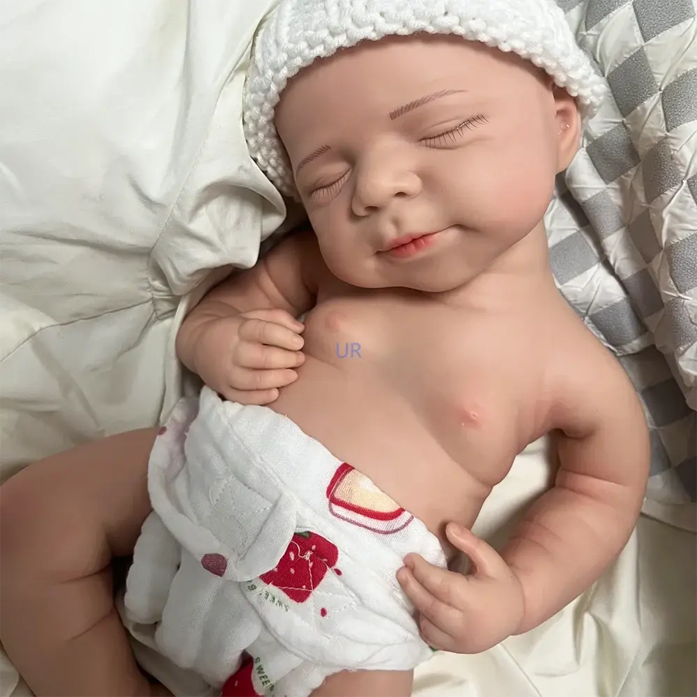 Image of Reborn Baby Dolls 18.5" 100% Full Body Silicone Reborn Baby Pascale