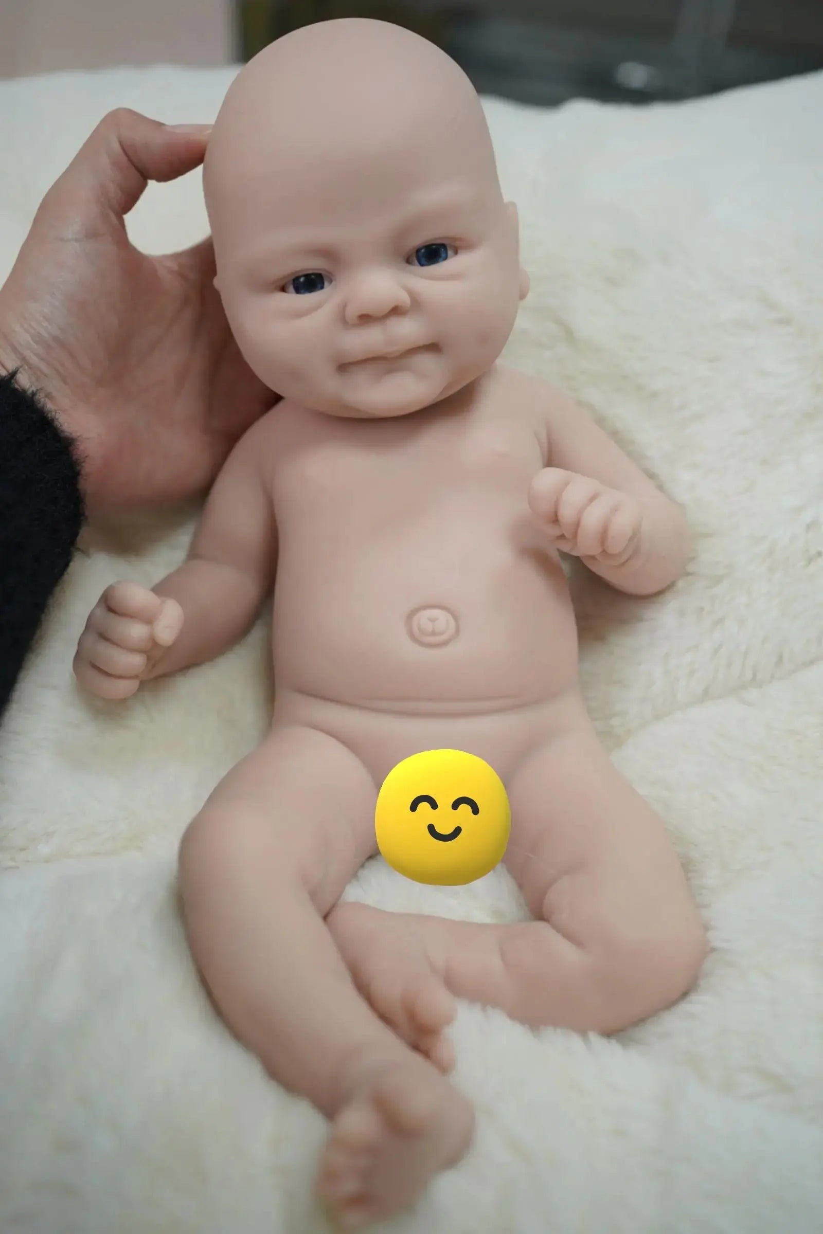 Image of Reborn Baby Dolls 14 Inch Full Silicone Reborn Baby Dolls Boy Girl