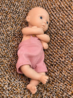 Image of Reborn Baby Dolls 27Cm Angel Girl Whole Silicone Bebe Reborn Dolls 3D