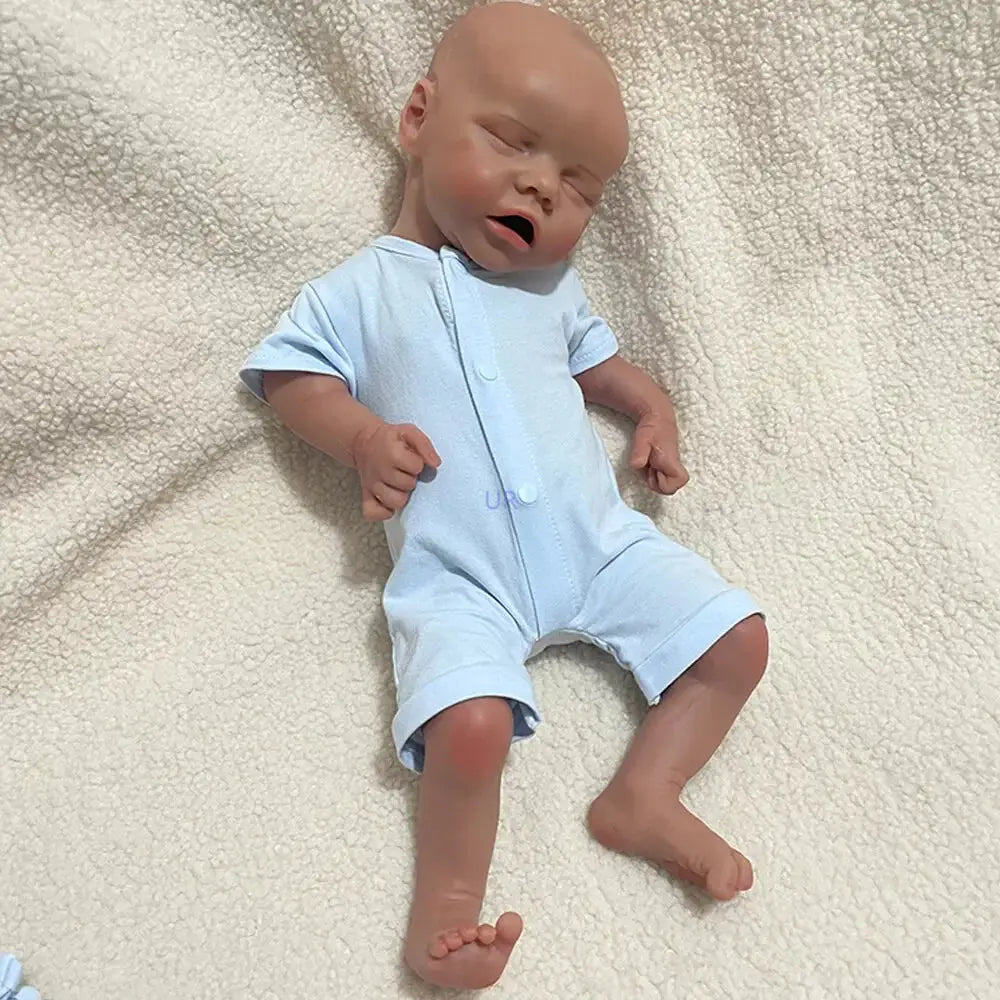 Image of Reborn Baby Dolls 18 Inch 100% Full Soft Silicone Reborn Baby